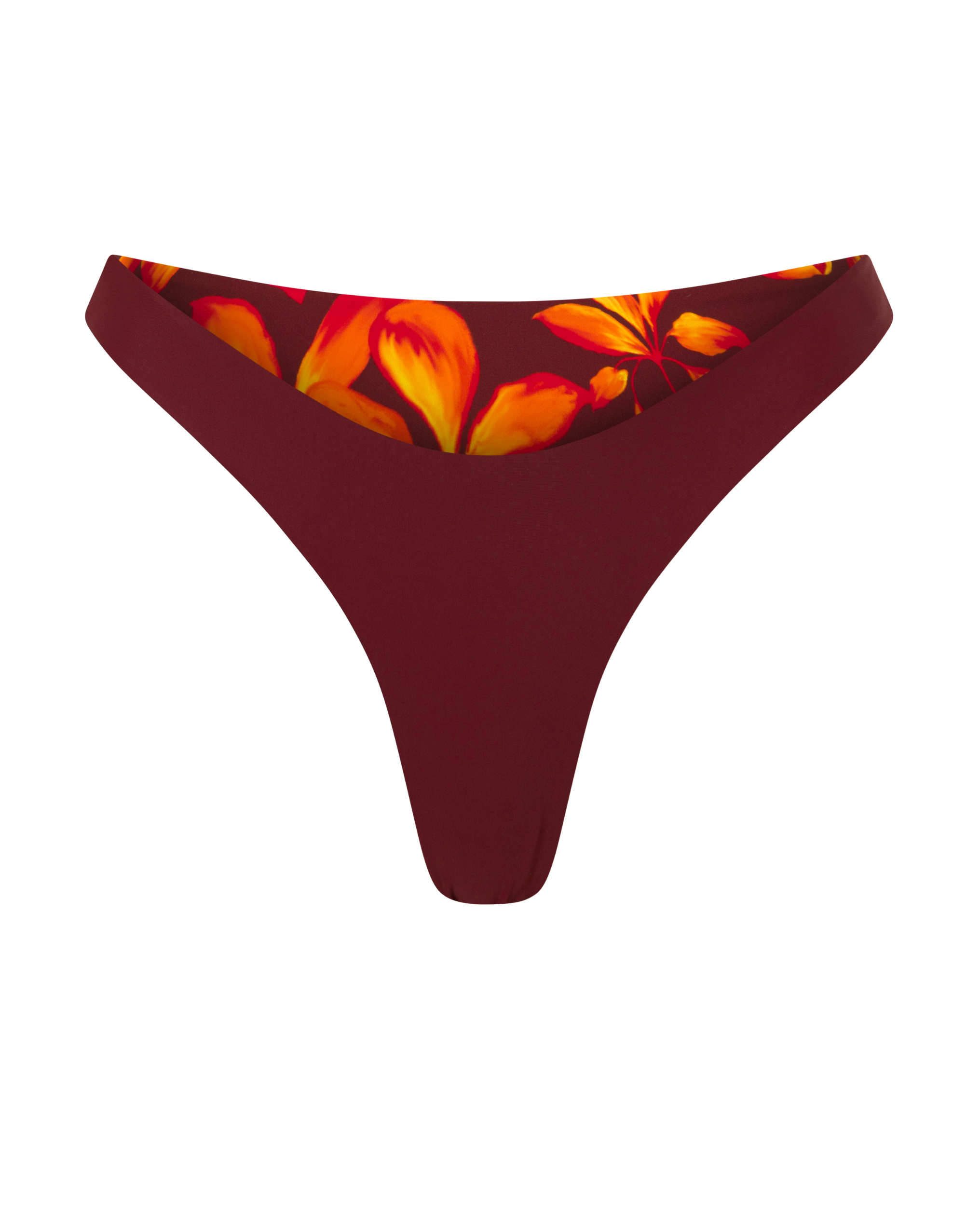 Mini Bottom Reversible- Sangria