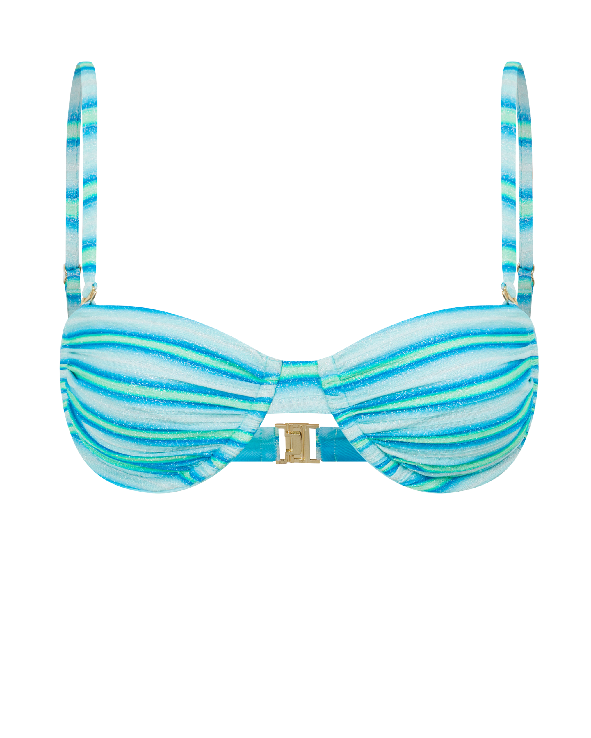 Balconette Top- Azure
