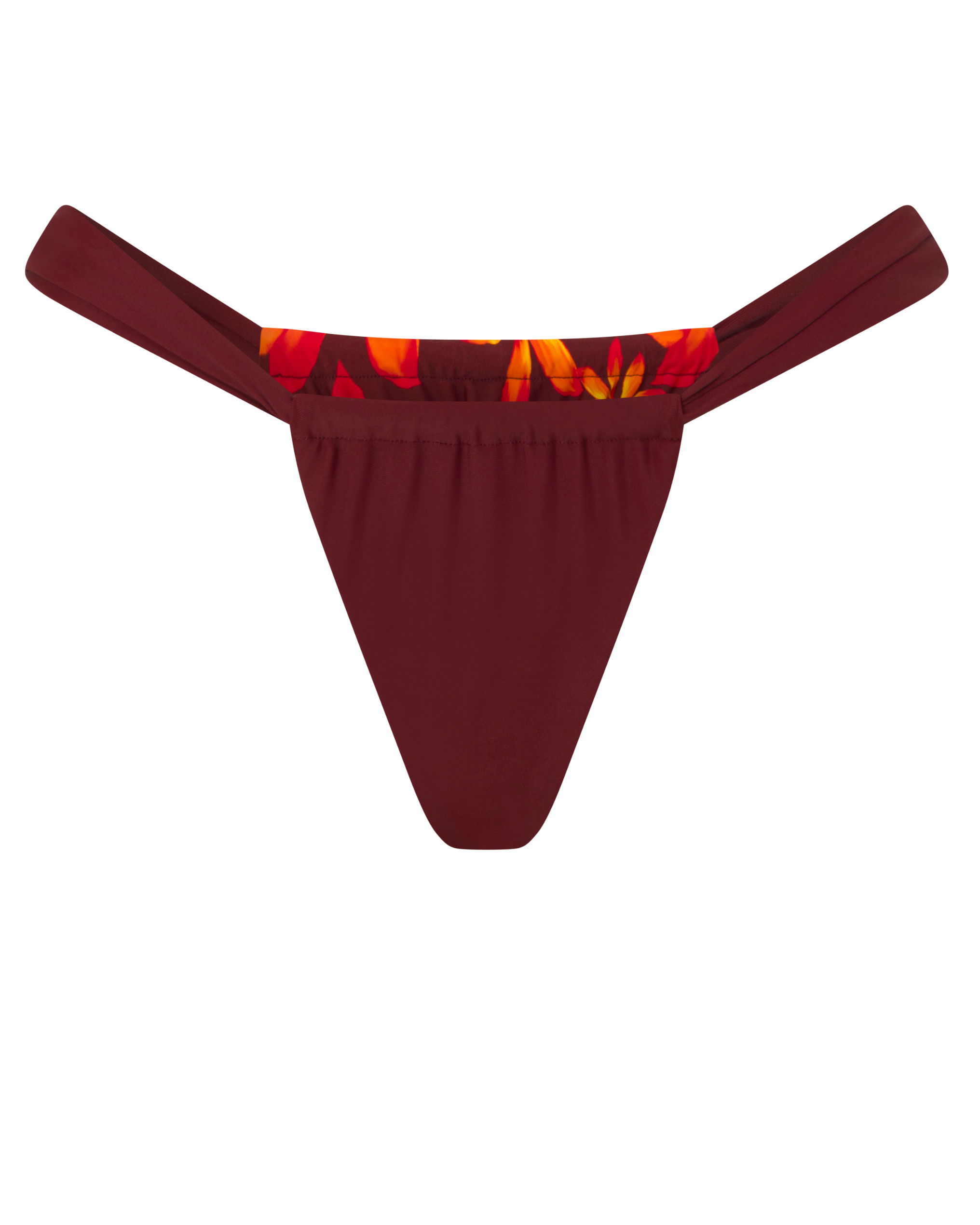 Gathered Bottom Reversible- Sangria
