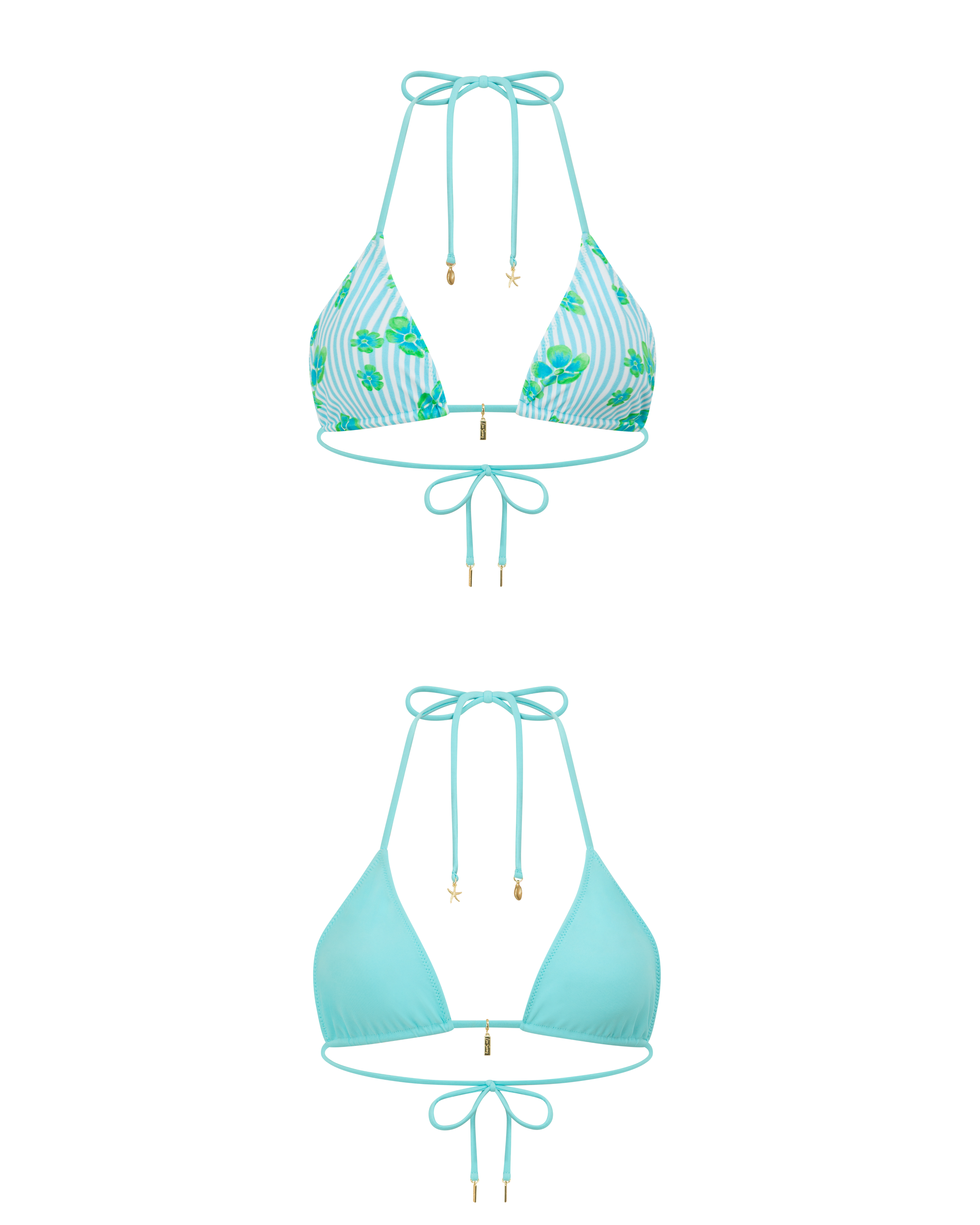 Flora Top in Praia Reversible