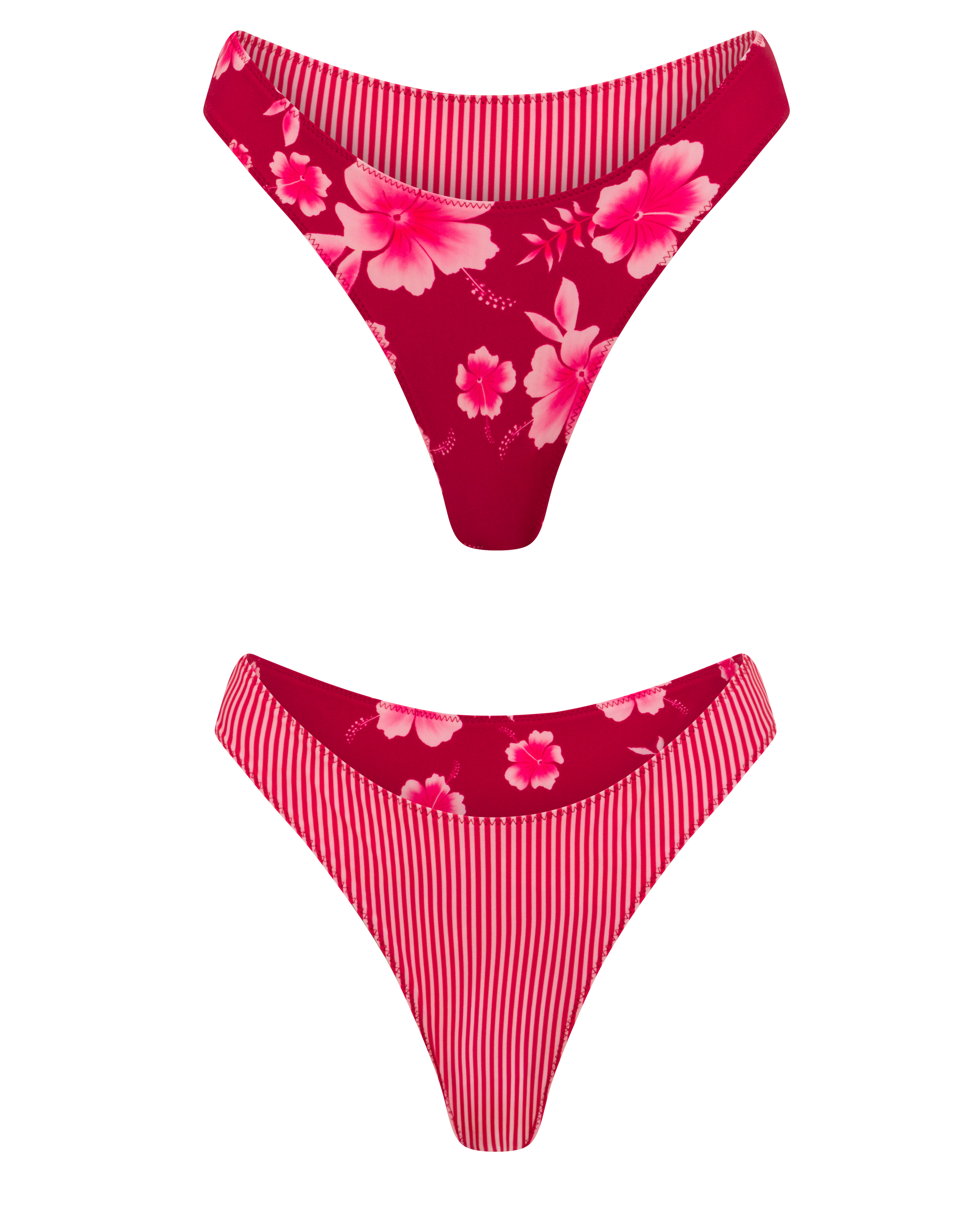 Mila Bottom in Rosie Reversible