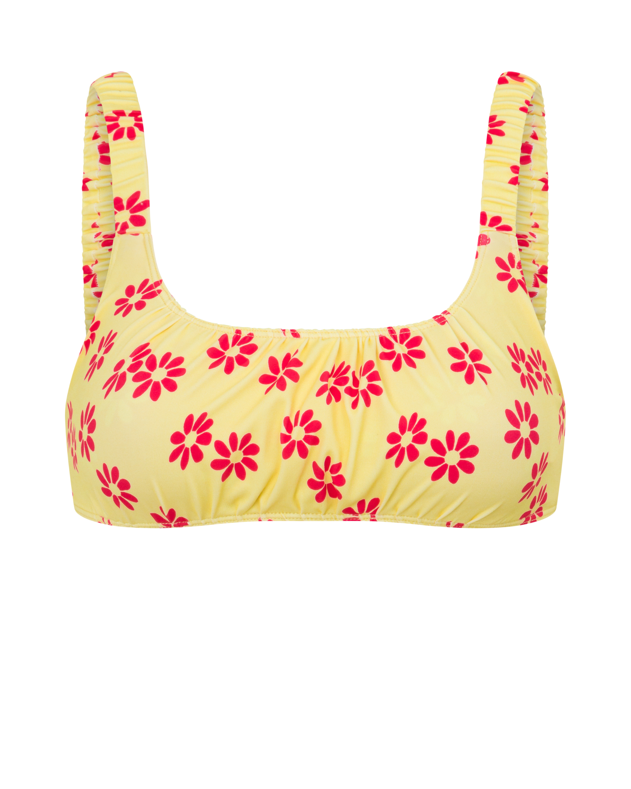Ruched Top- Del Sol