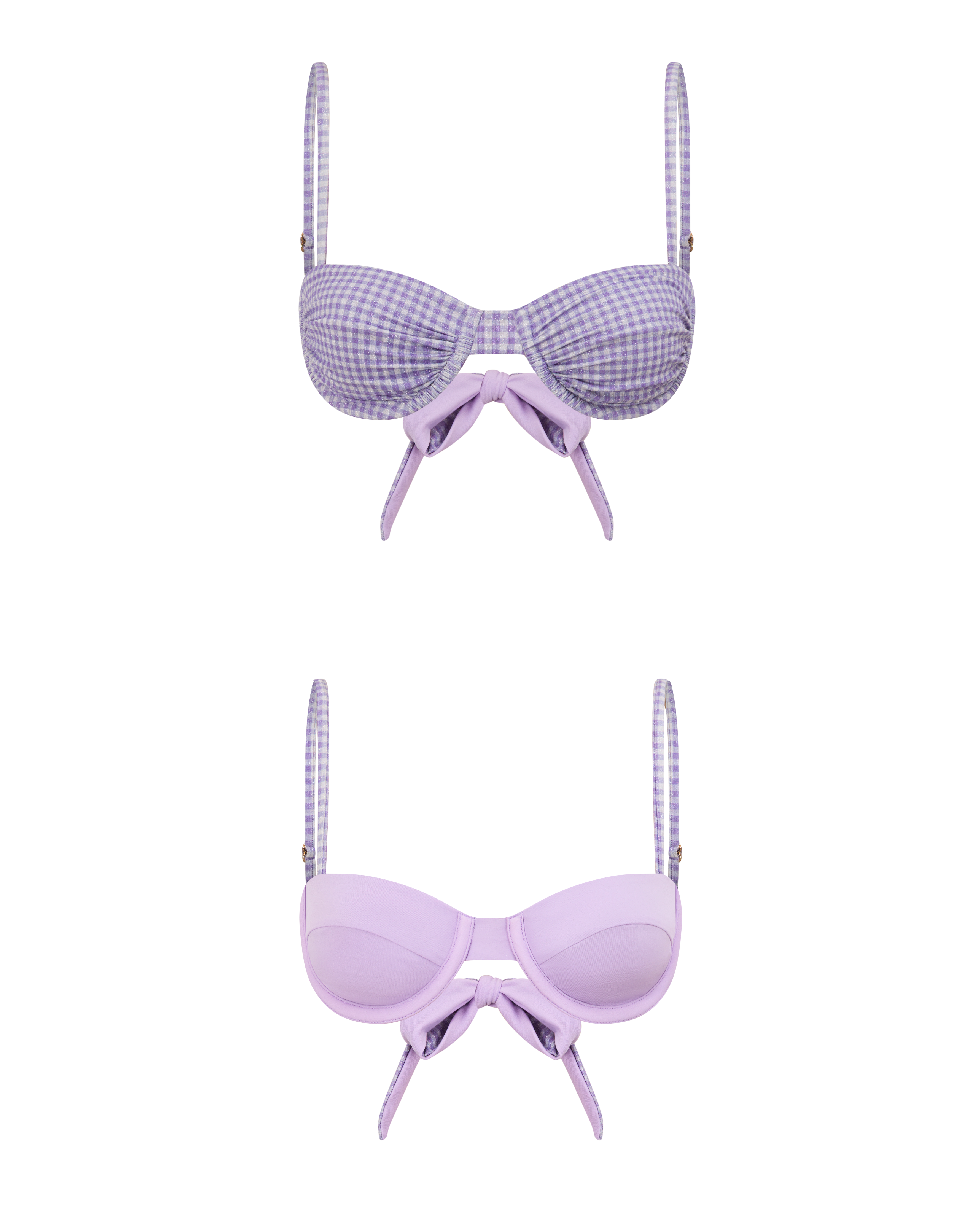Deia Top in Lavender Reversible