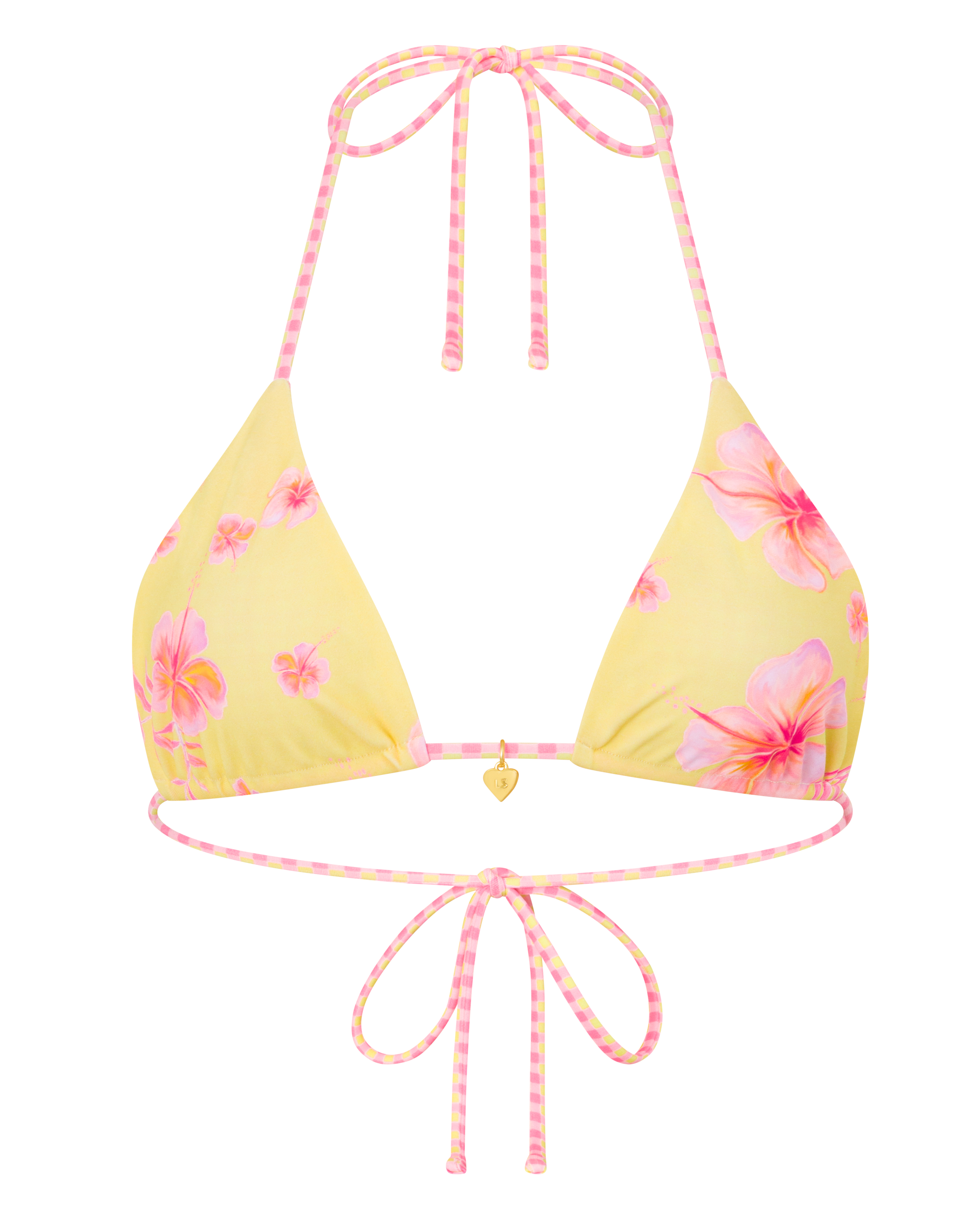 Triangle Top Reversible- Clementine
