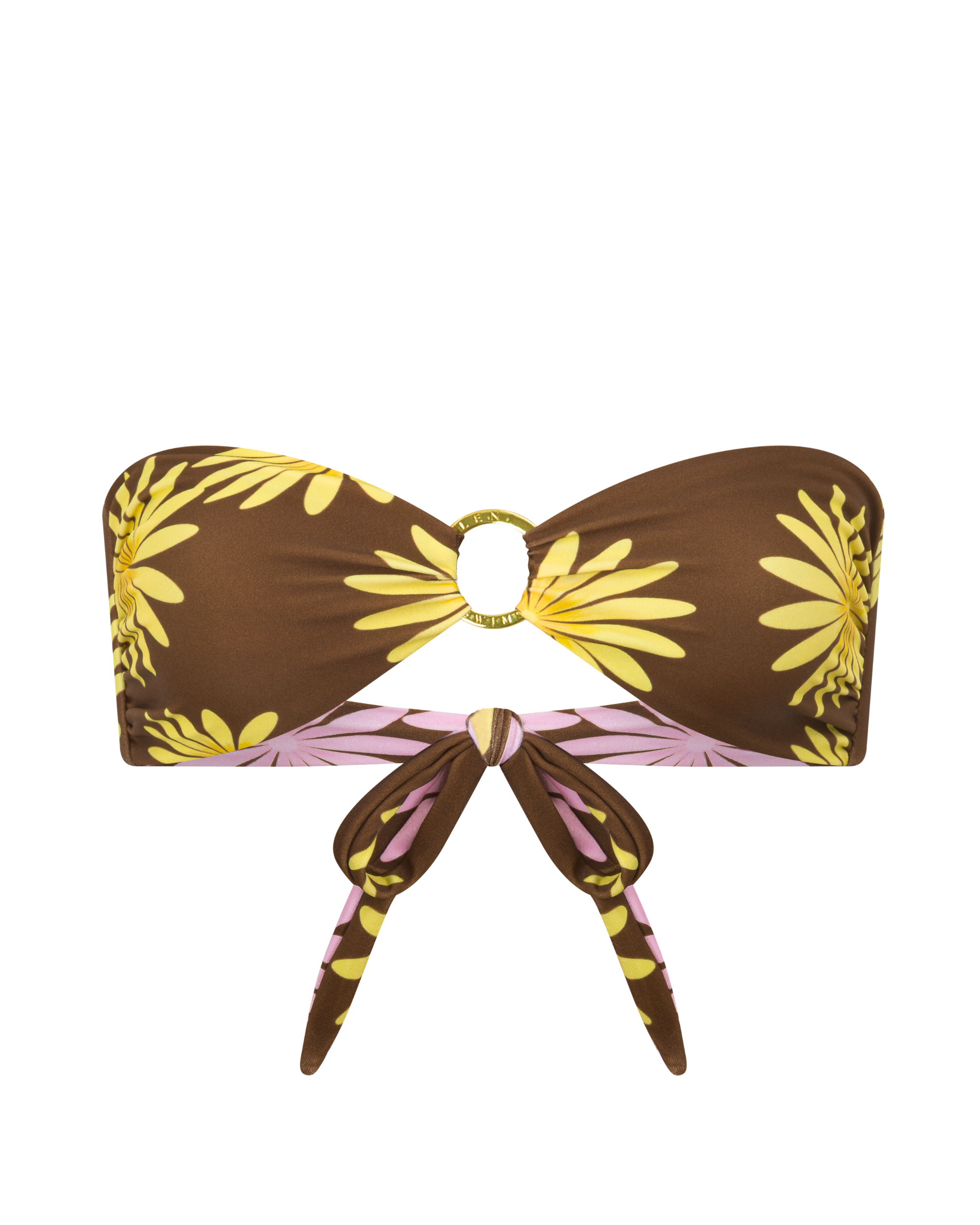 Bandeau Tie Top Reversible- Gigi