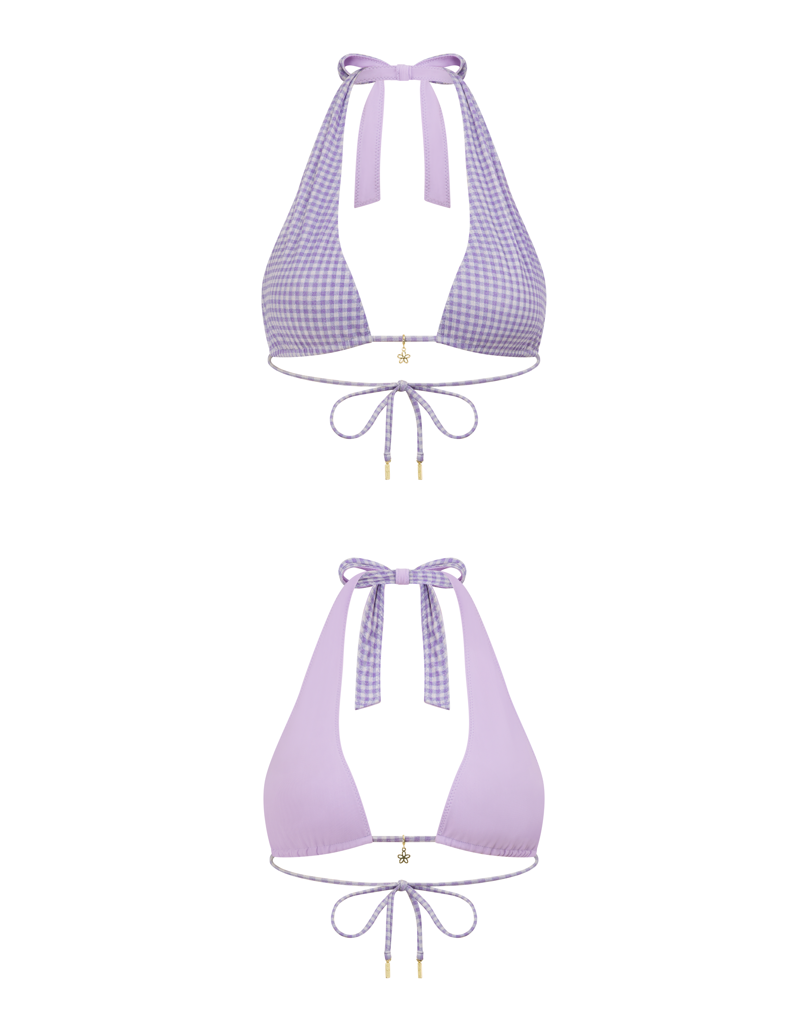 Lena Top in Lavender Reversible