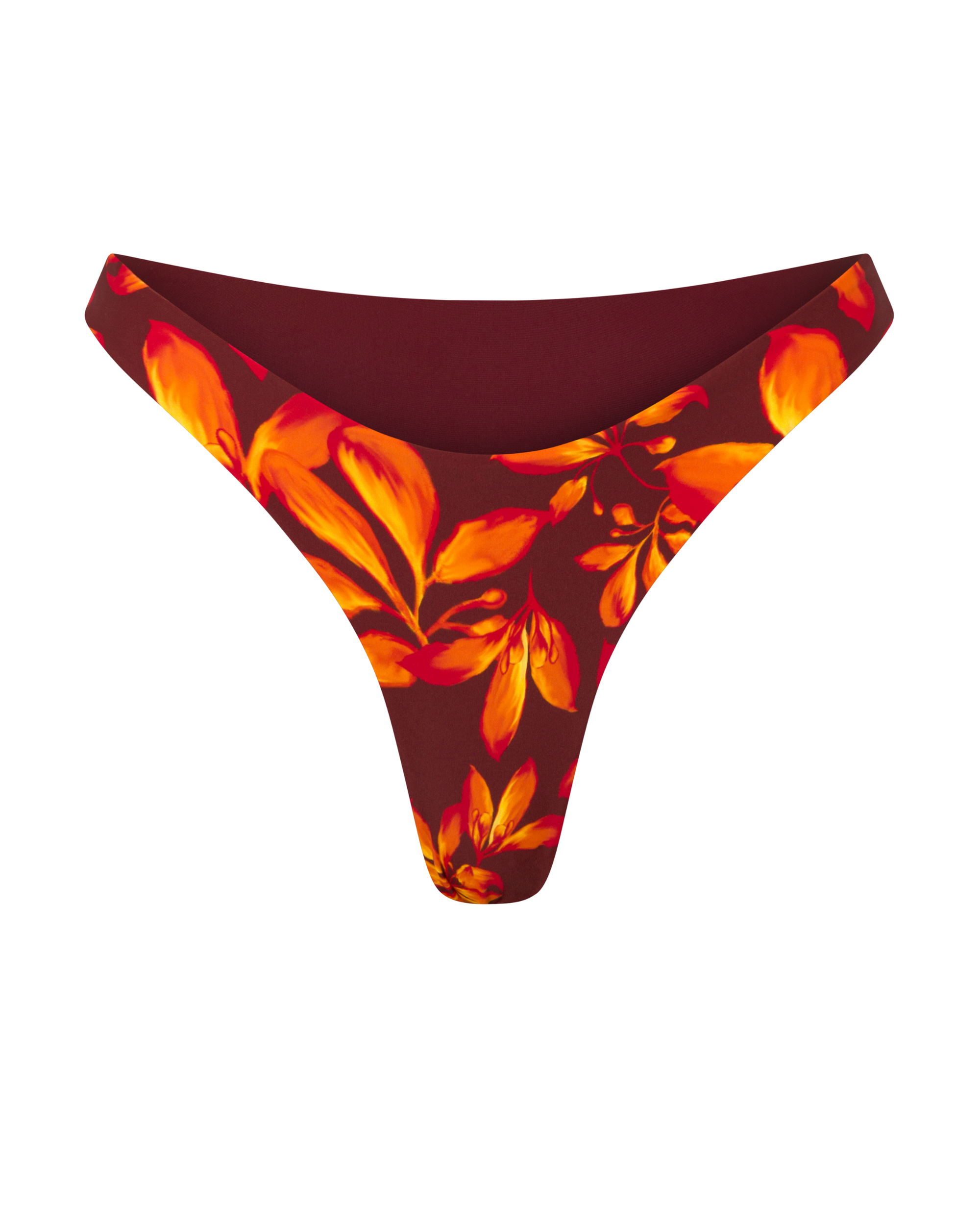 Kaia Bottom in Sangria Reversible