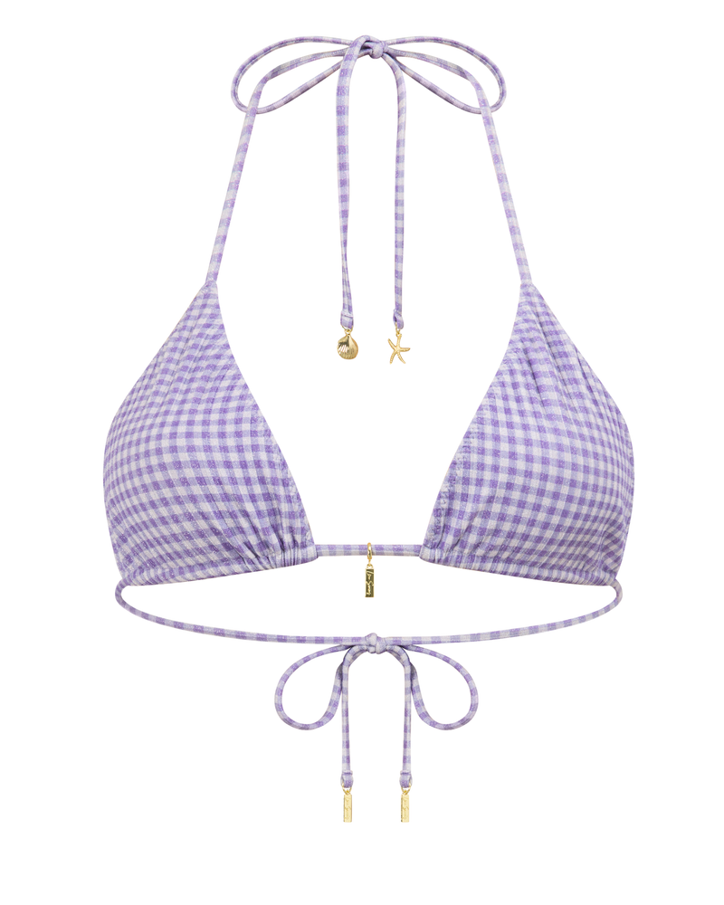 Flora Top in Lavender Reversible