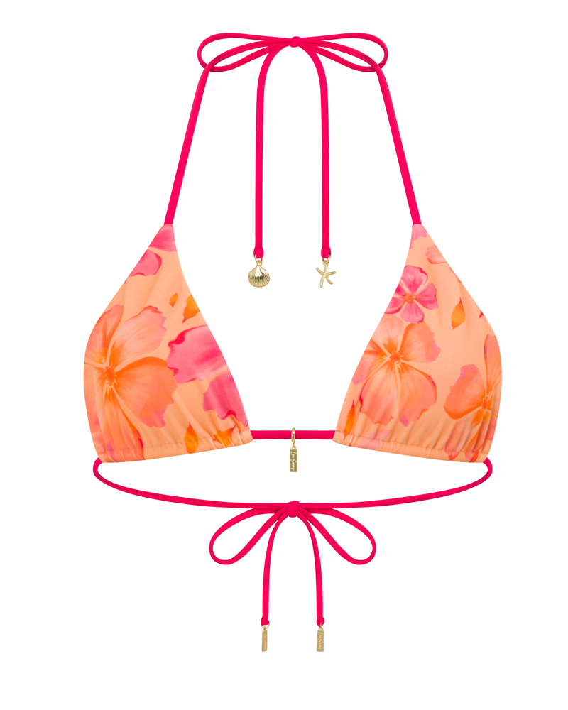 Flora Top in Scarlett Reversible