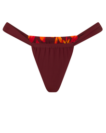 Bondi Bottom in Sangria Reversible