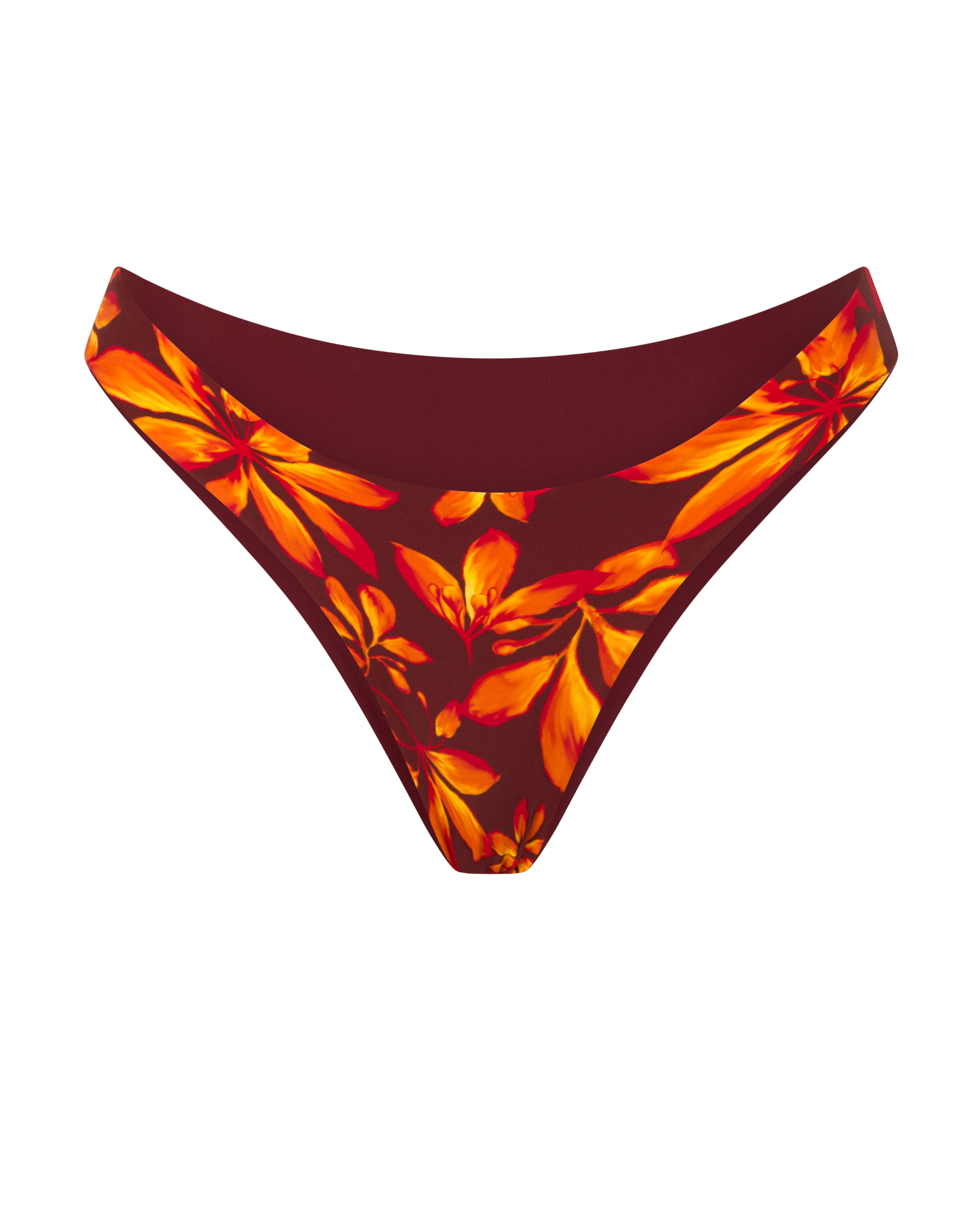 Tahiti Bottom in Sangria Reversible