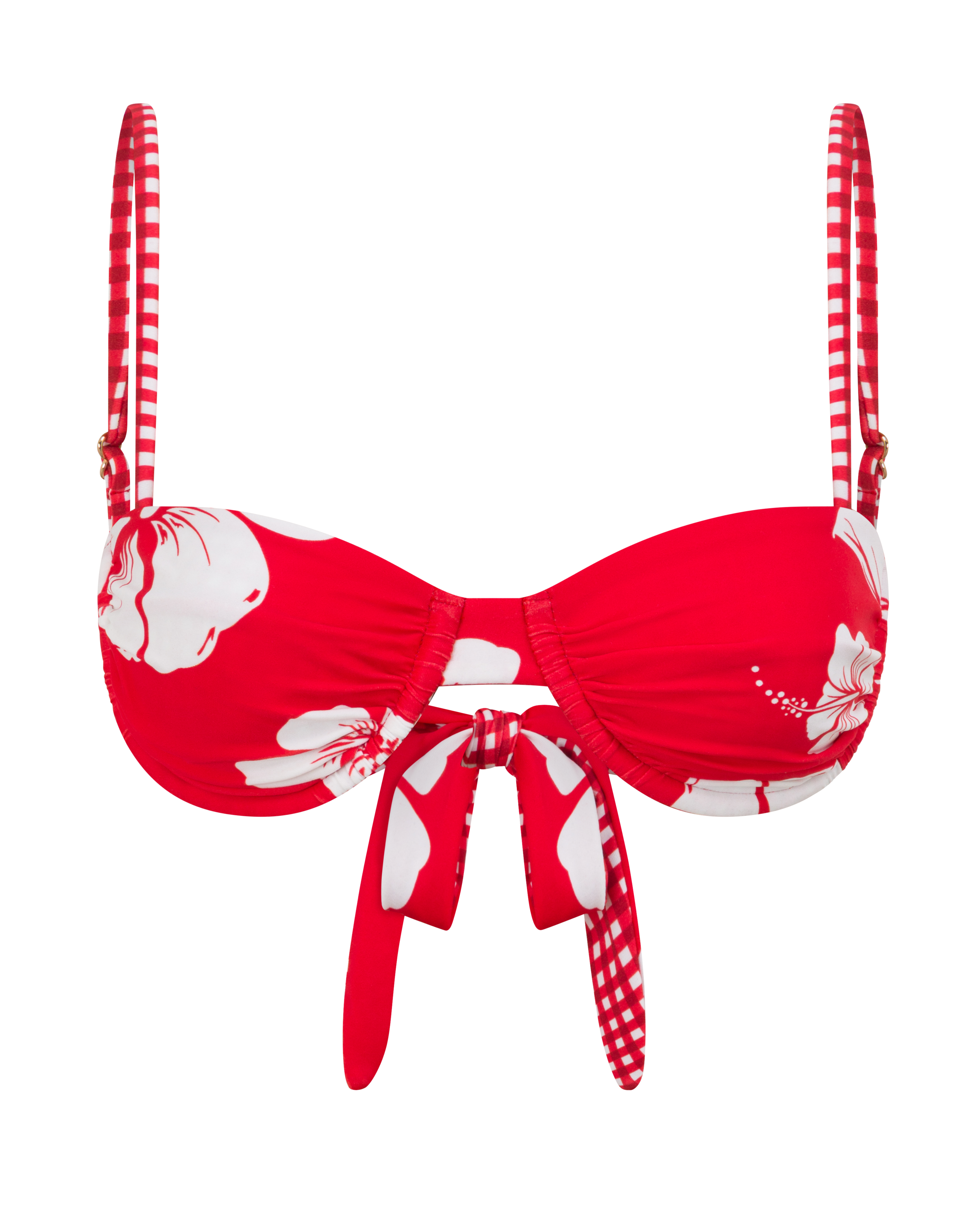 Deia Top in Hibiscus