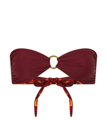 Paloma Top in Sangria Reversible