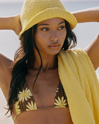 Flora Top in Gigi with beads Reversible (Seconds)