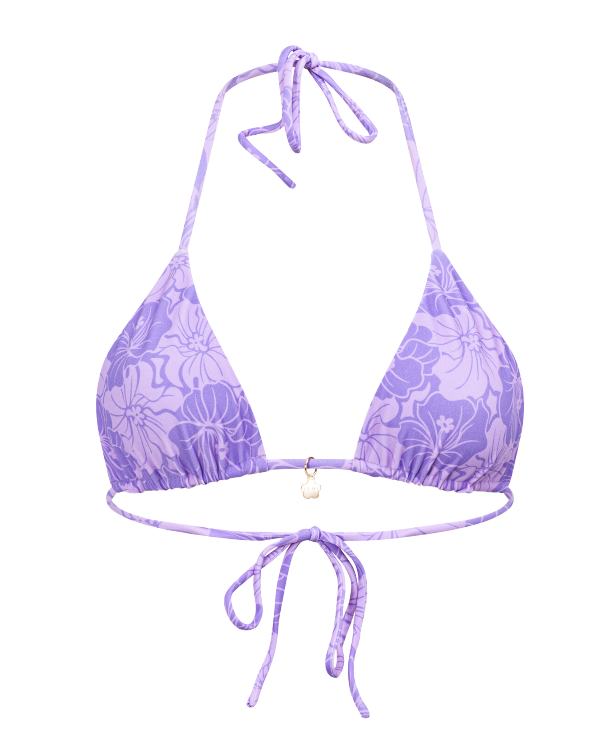 Triangle Top Reversible- Violet