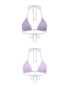 Flora Top in Lavender Reversible
