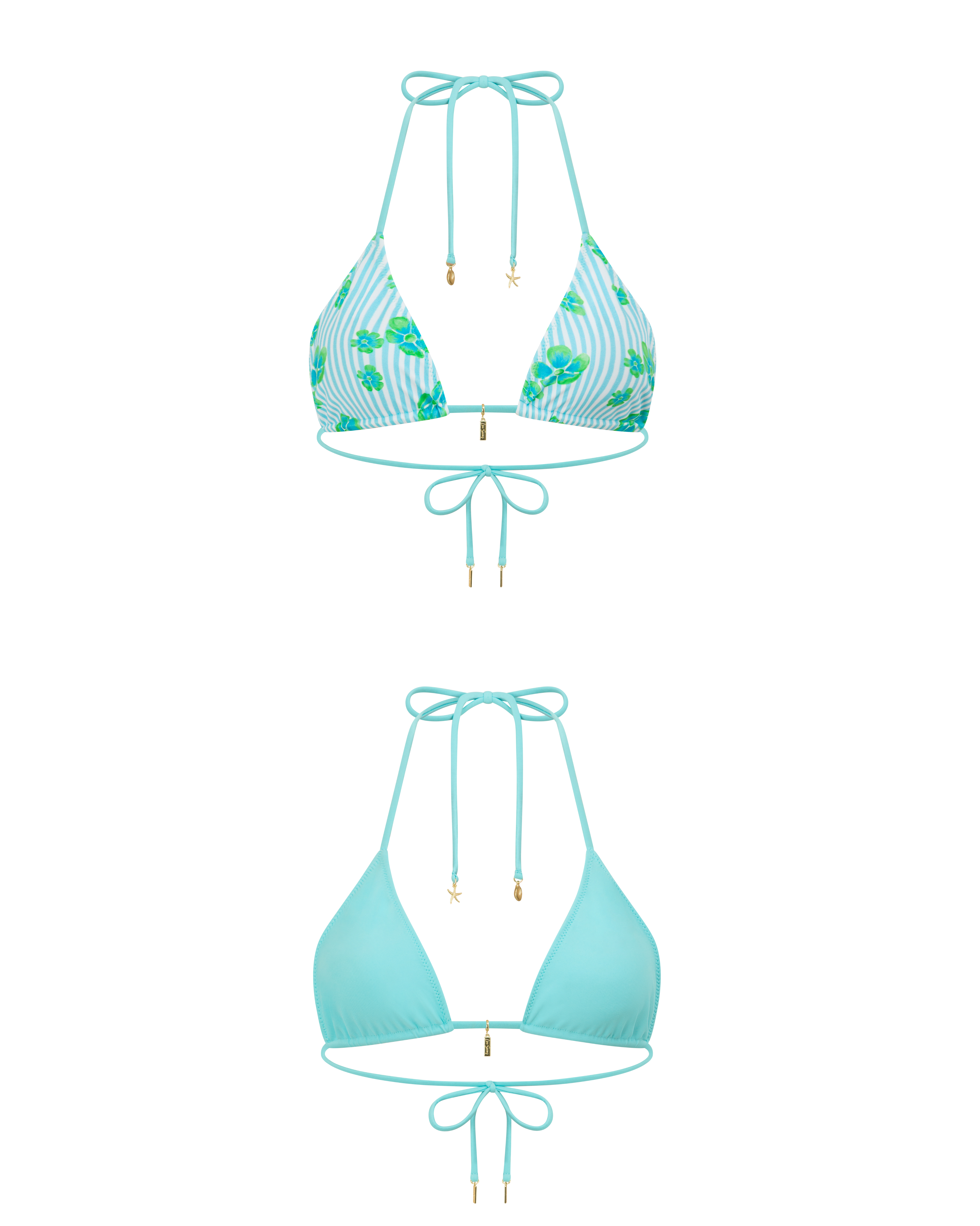 Flora Top in Praia Reversible