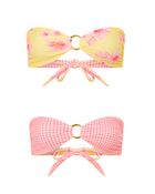 Paloma Top in Clementine Reversible