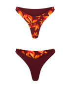 Kaia Bottom in Sangria Reversible
