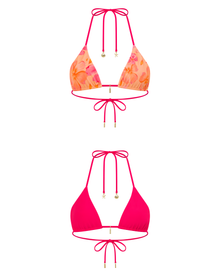 Flora Top in Scarlett Reversible