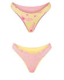 Tahiti Bottom in Clementine Reversible