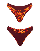 Tahiti Bottom in Sangria Reversible