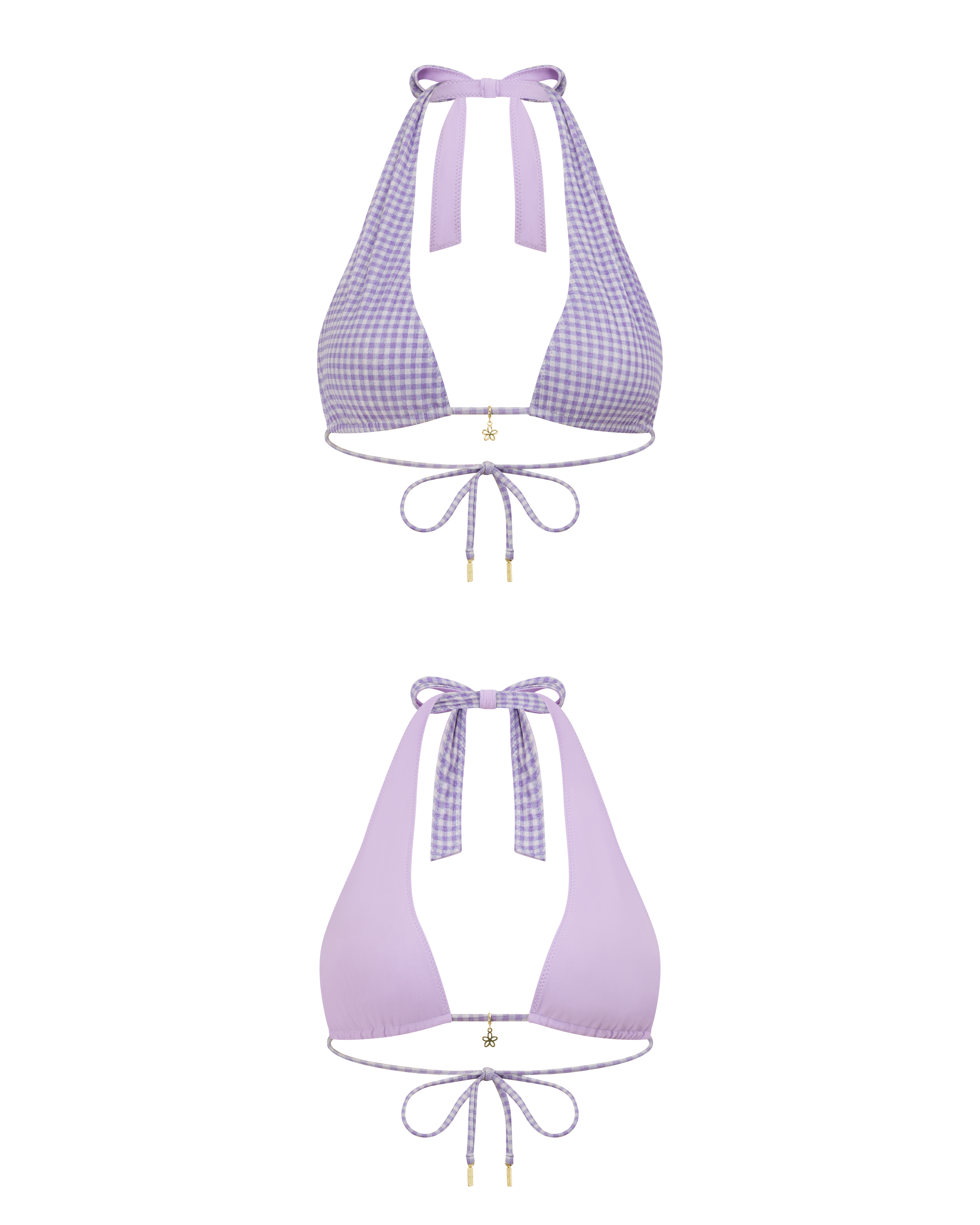 Lena Top in Lavender Reversible