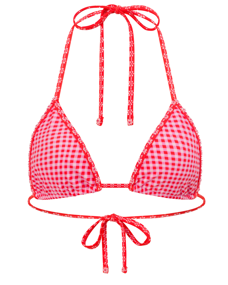 Capri Top in Paloma Beaded