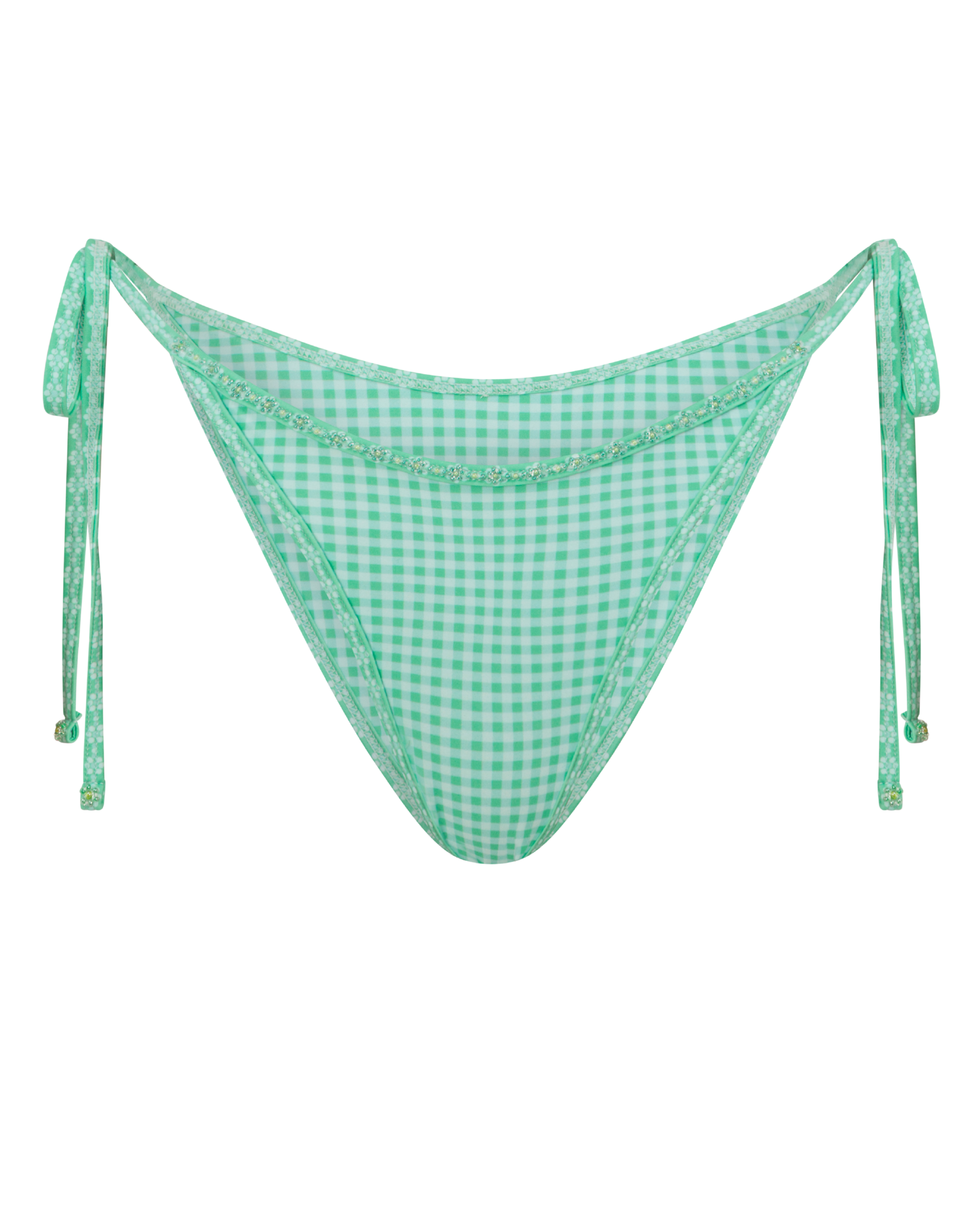 Isla Bottom With Extra Coverage in Riviera Beaded