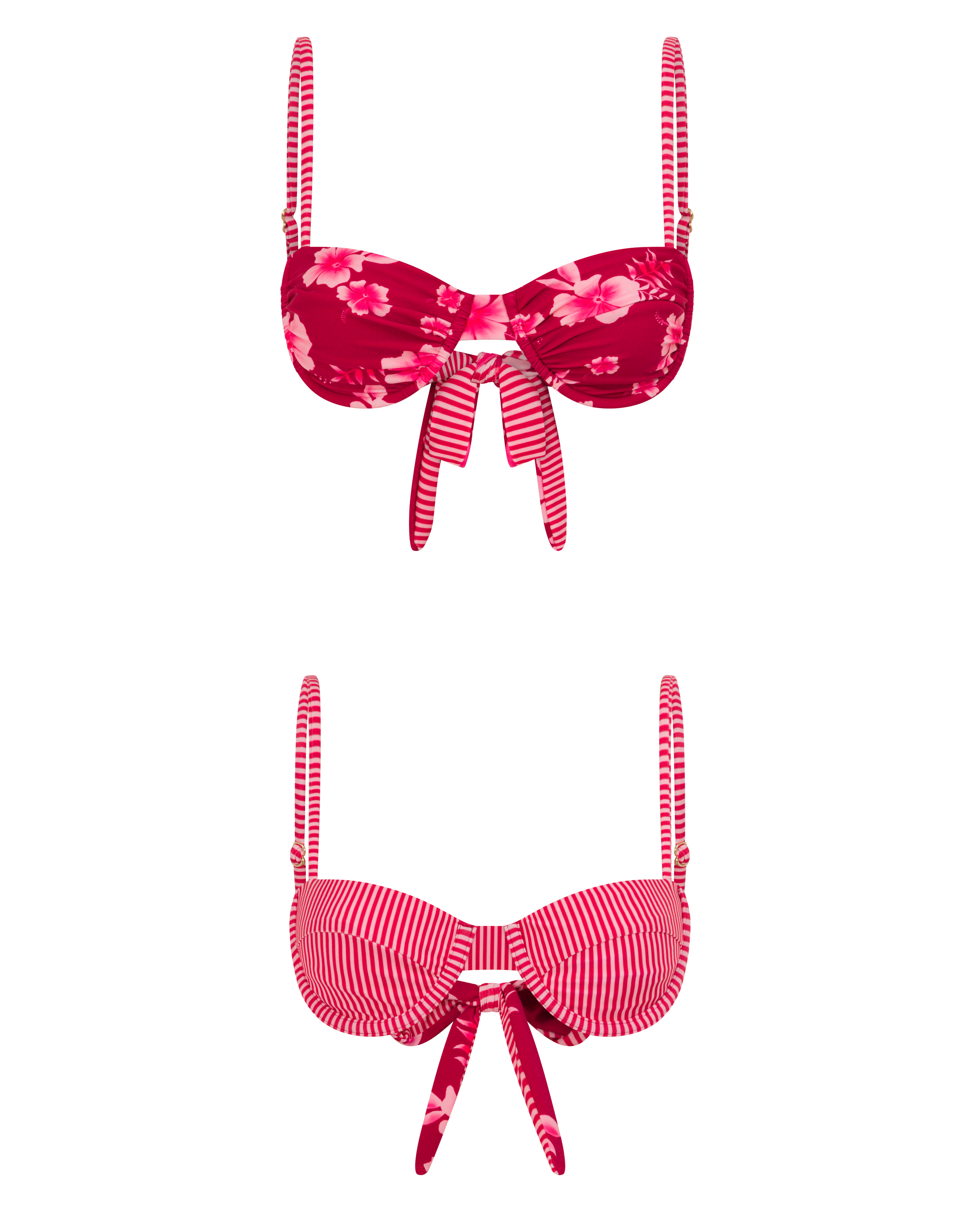 Deia Top in Rosie Reversible