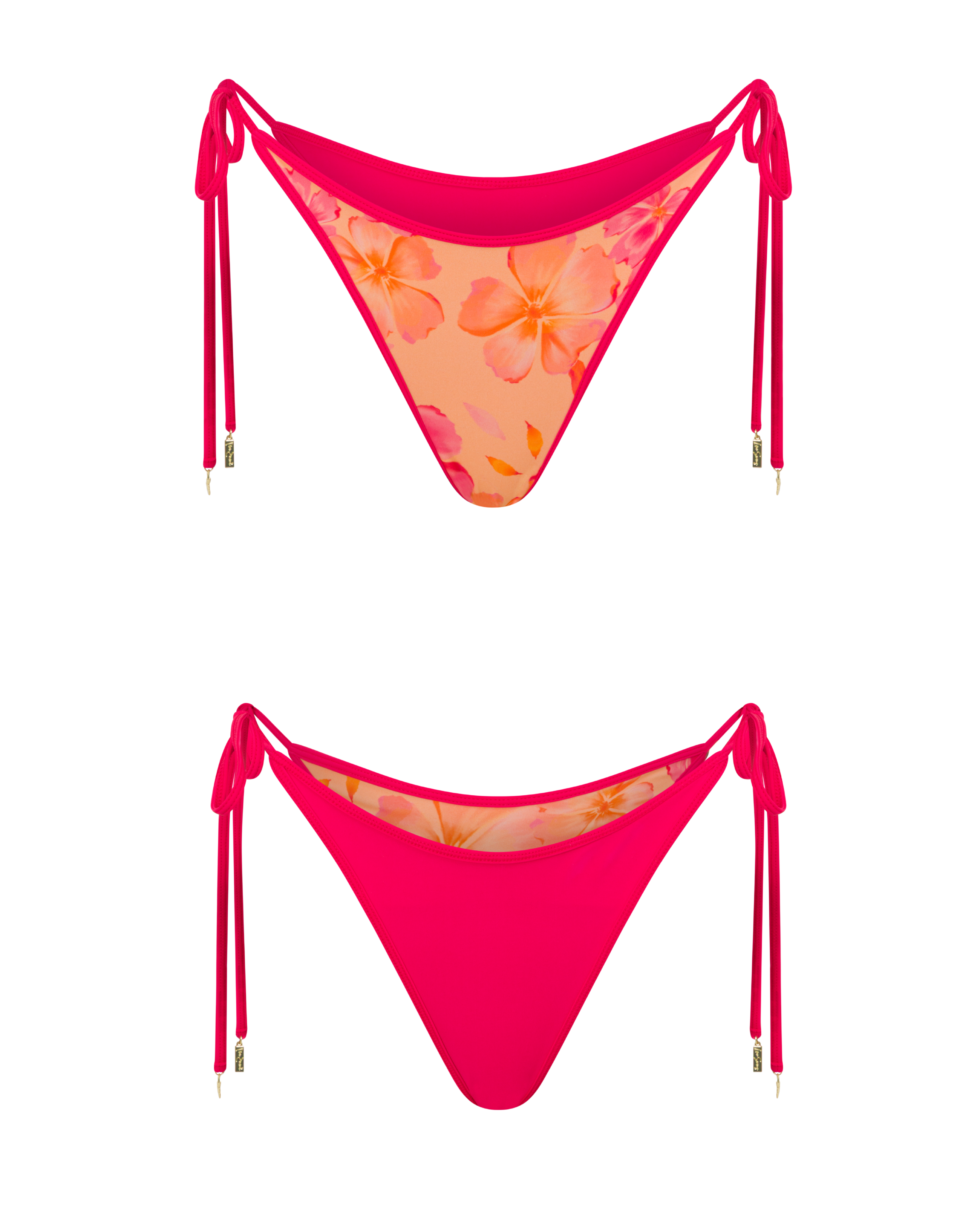 Isla Bottom in Scarlett Reversible