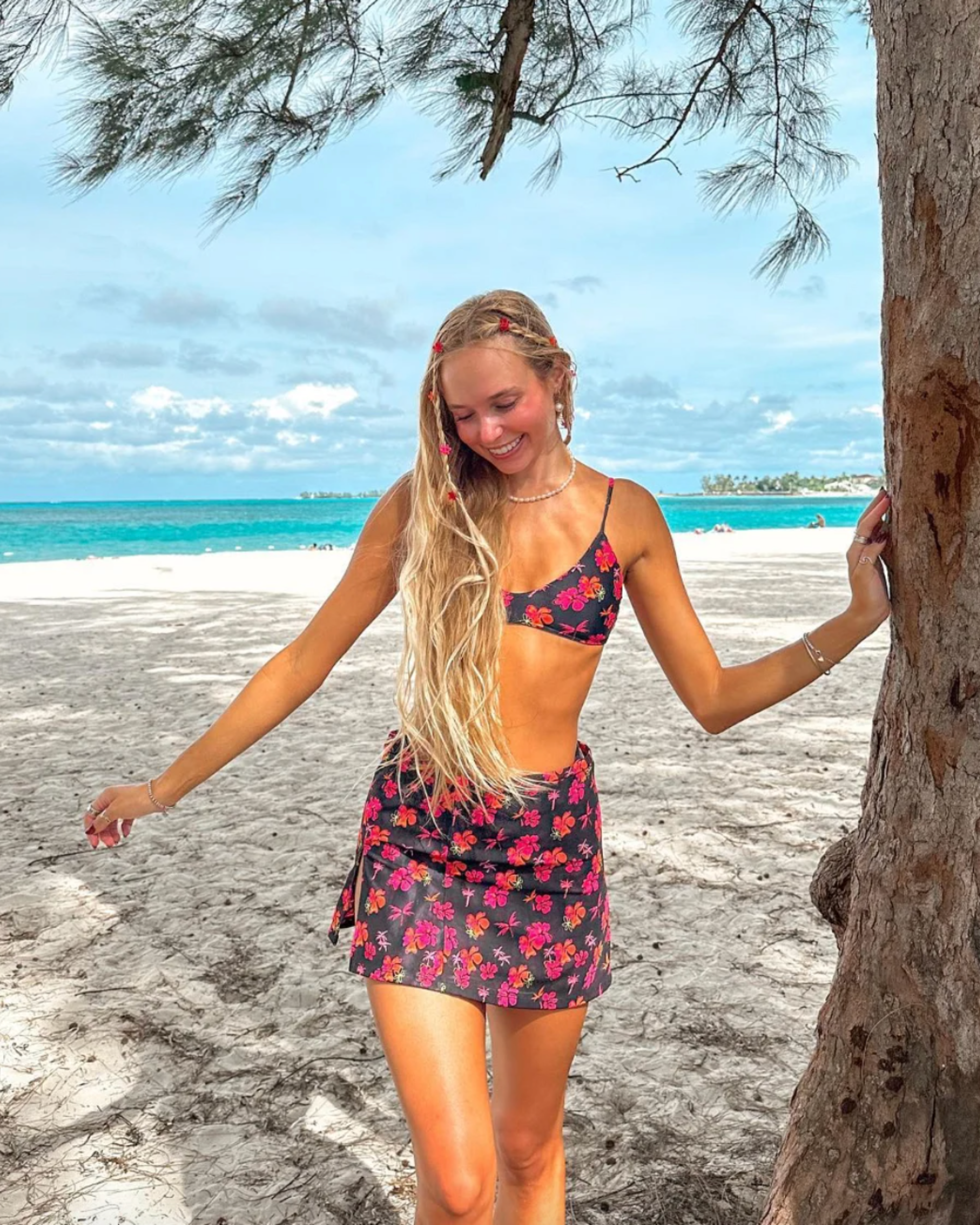 Mila Skirt- Tropics