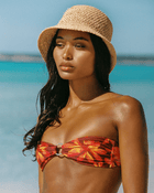 Paloma Top in Sangria Reversible