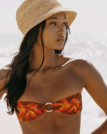 Paloma Top in Sangria Reversible